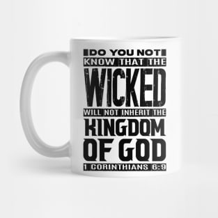 Kingdom Of God 1 Corinthians 6:9 Mug